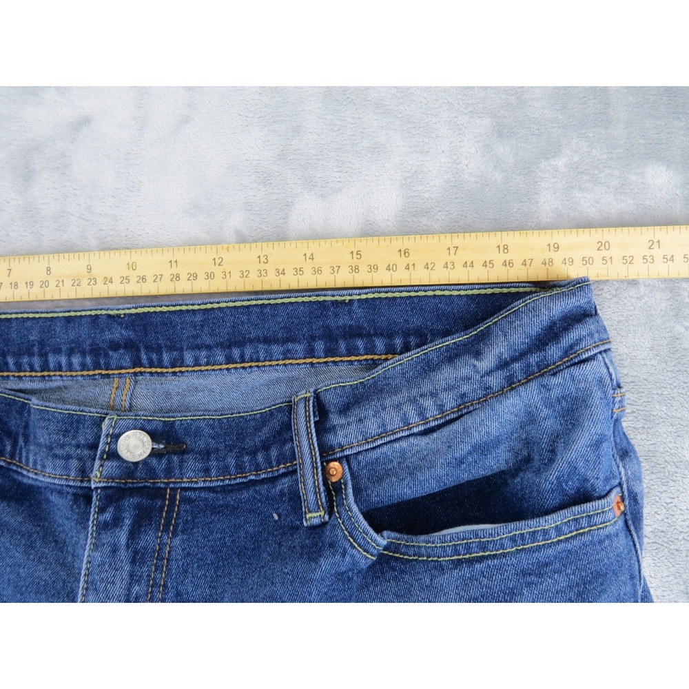 Levi 541 Men's  Athletic Taper Fit Jeans W40 L32 Blue Denim Bootcut city‎ - Picture 4 of 9